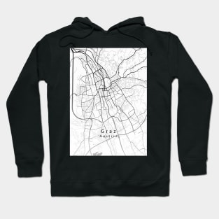 Graz Austria City Map Hoodie